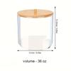 1/2Pack 36oz Laundry Detergent Pods Container For Organizing, Plastic Laundry Organization And Storage Bathroom Jar Container