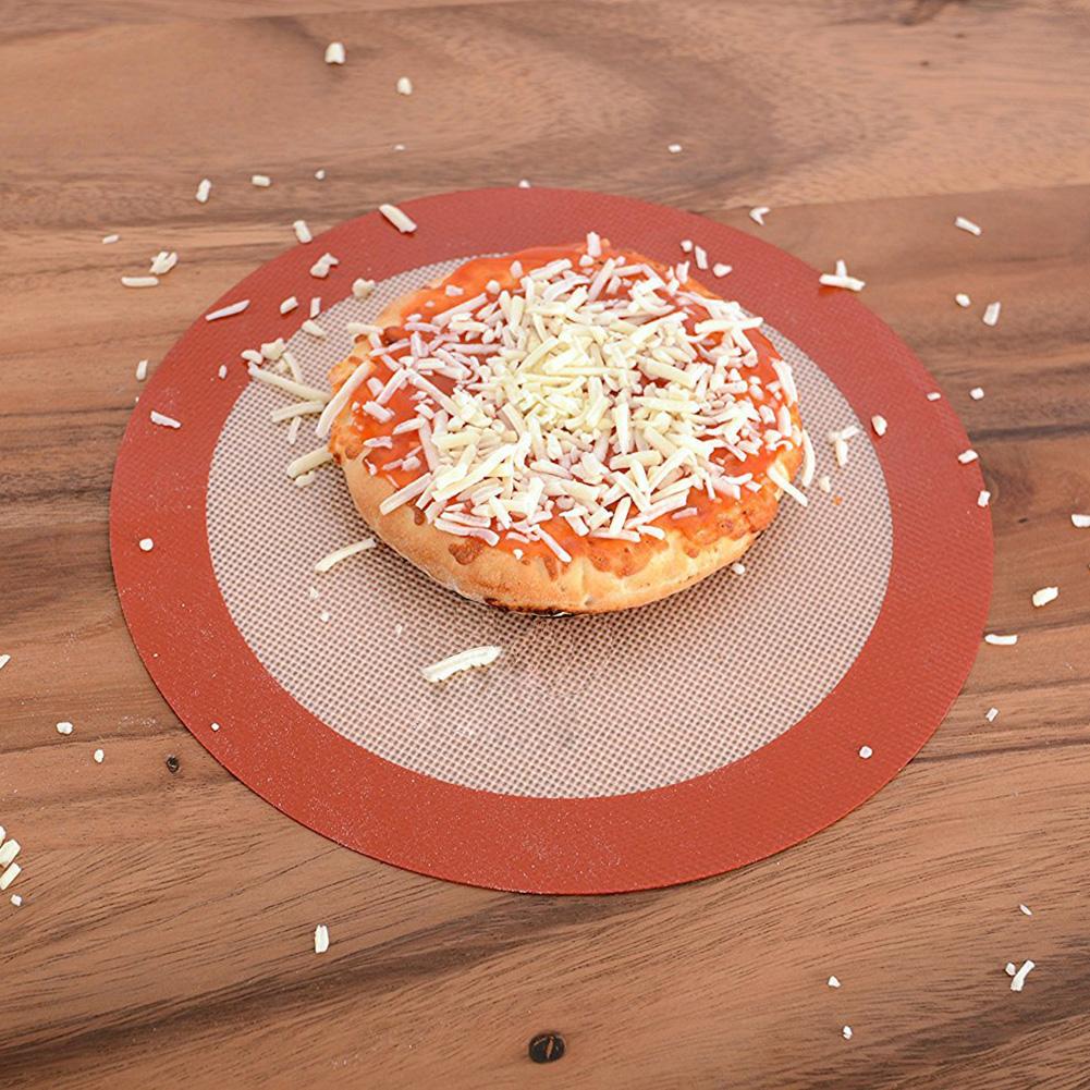 9.1 Inch Non-Stick Silicone Baking Mat, Heat Resistant  glass Baking Mat for Cooking Roasts, with Strong Absorption Easy to Clean