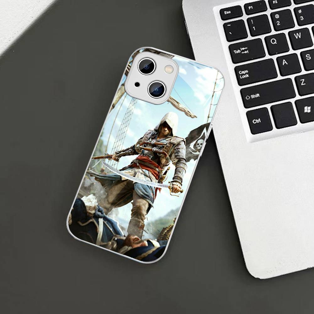 

Hot Game A-Assassins C-Creed Tempered Glass For Iphone 14 13 12 11 Pro Mini XS MAX 14Plus X XS XR Cover iphone Xs Max