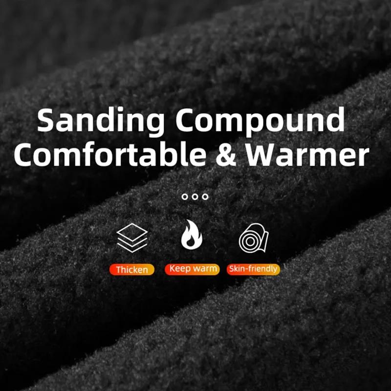 Rockbros Winter Face Mask Winter Cycling Climbing Hiking Fleece Thermal Keep Warm Windproof Motorcycle Cycling Face Balaclava