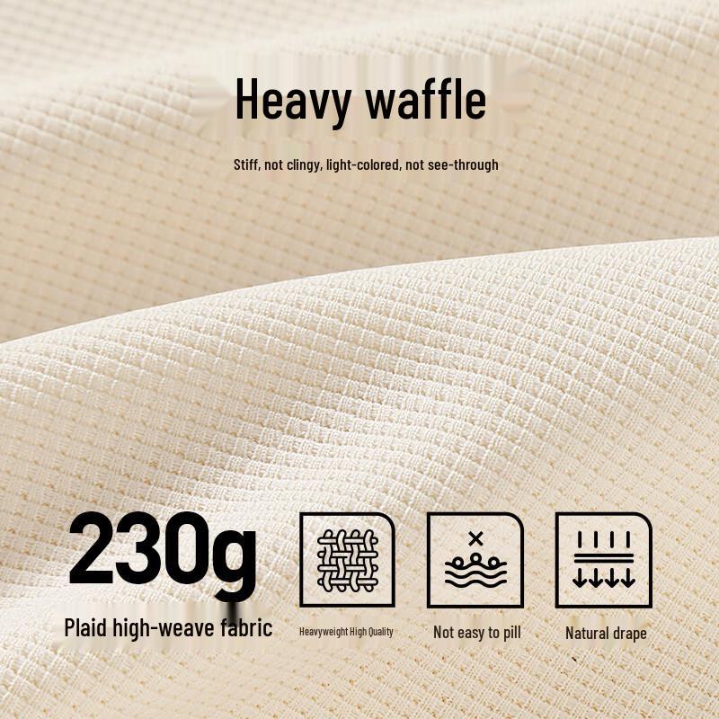 Jeanswest Life Men's Waffle Knit Long-Sleeve Polo Shirt