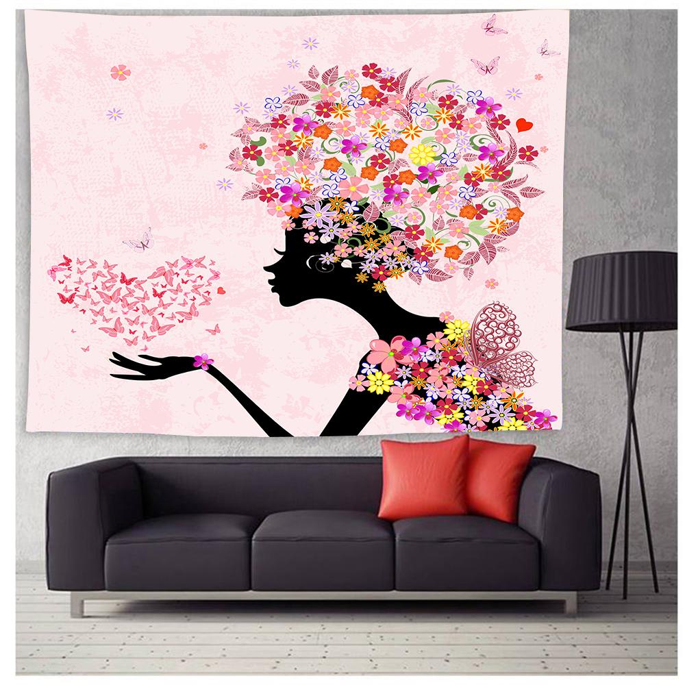 Butterfly Tapestry Colorful Butterfly Wall Art Tapestry Home Decor for Bedroom Living Room Dorm Aesthetic Tapestry Wall Hanging