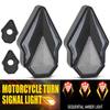 2PCS Motorcycle Led Turn Signal Indicator Amber Lights Lamp Universal Sequential