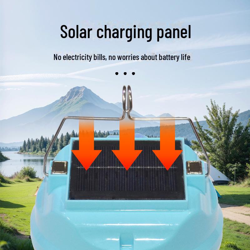 LED Solar Multifunktions-Magnetleuchte für Outdoor-Camping und Notfallgebrauch