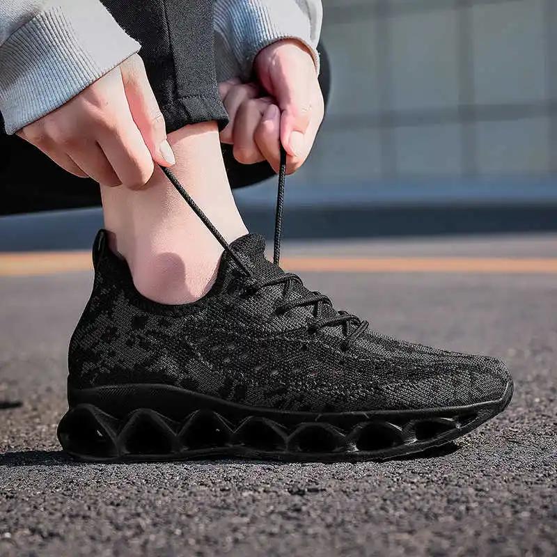 Fashion Laced Round Nose Big Size Heels 44 45 46 47 Woven Women Shoes Size 45 Sneakers Woman Luxury Sneakers Sports 2025summer