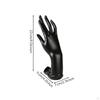 Jewelry Display Holder with Hand Sculptural PalmandFinger Stand Compact Ring