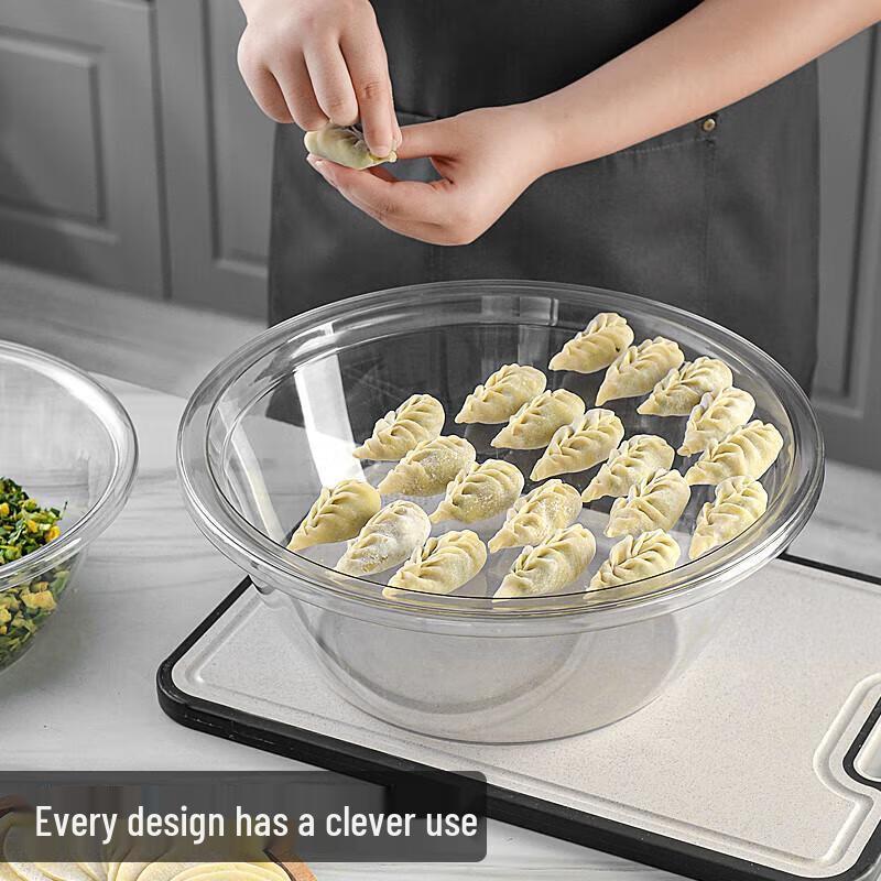 JingJingRS Large Multi-purpose Mixing Bowl with Lid