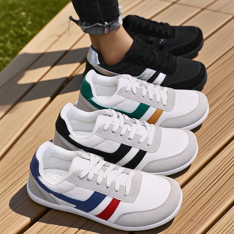 Fashion Tenis De Hombre Wide Toe Box Barefoot Shoes Minimalist Breathable Comfortable Outdoor Walking Shoe Sports Casual Blue Shoes 2025