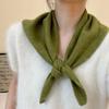 Wool Knitted Scarf For Woman Multi-functional Warm Triangular Muffler Women Headscarf Winter Warm Knitting Neckerchief Hair Wrap