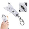 Precise Thread Size Checker Keychain Thread Sizes Verification Tool for Fast Precises Measurement