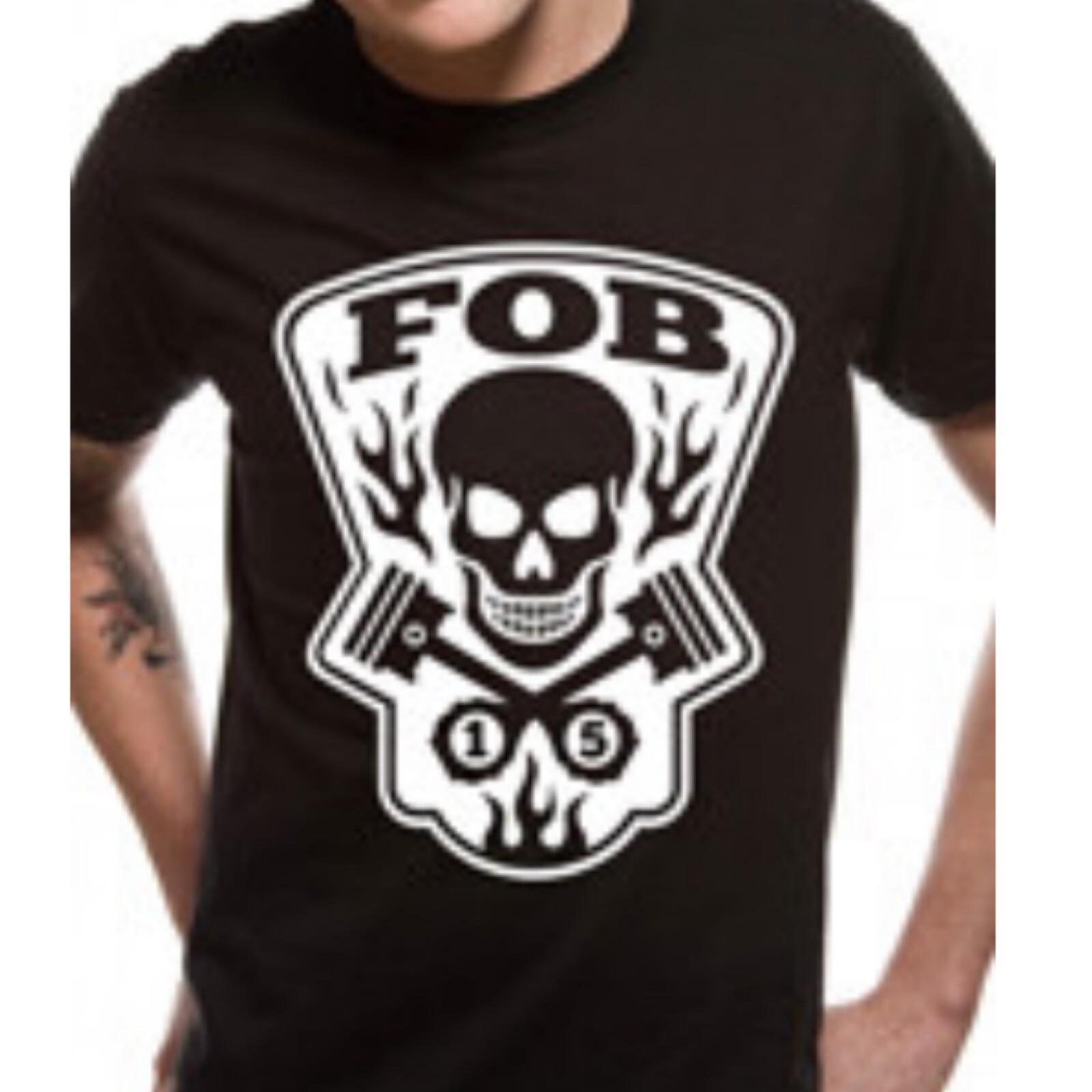 ** Fall Out Boy Gearhead T-Shirt Mens Womens Tees Top T-Shirt Mens Womens Tees Top ** S