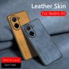 Retro Leather Skin Feel Case For Xiaomi Redmi A RedmiA 4G Shockproof Matte Silicone Soft Case Cover