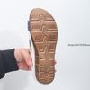 Fashion Plus Size 43 Women Wedge Sandals Premium Orthopedic Open Toe Sandals Vintage Anti-slip Leather Casual National Style Shoes Women