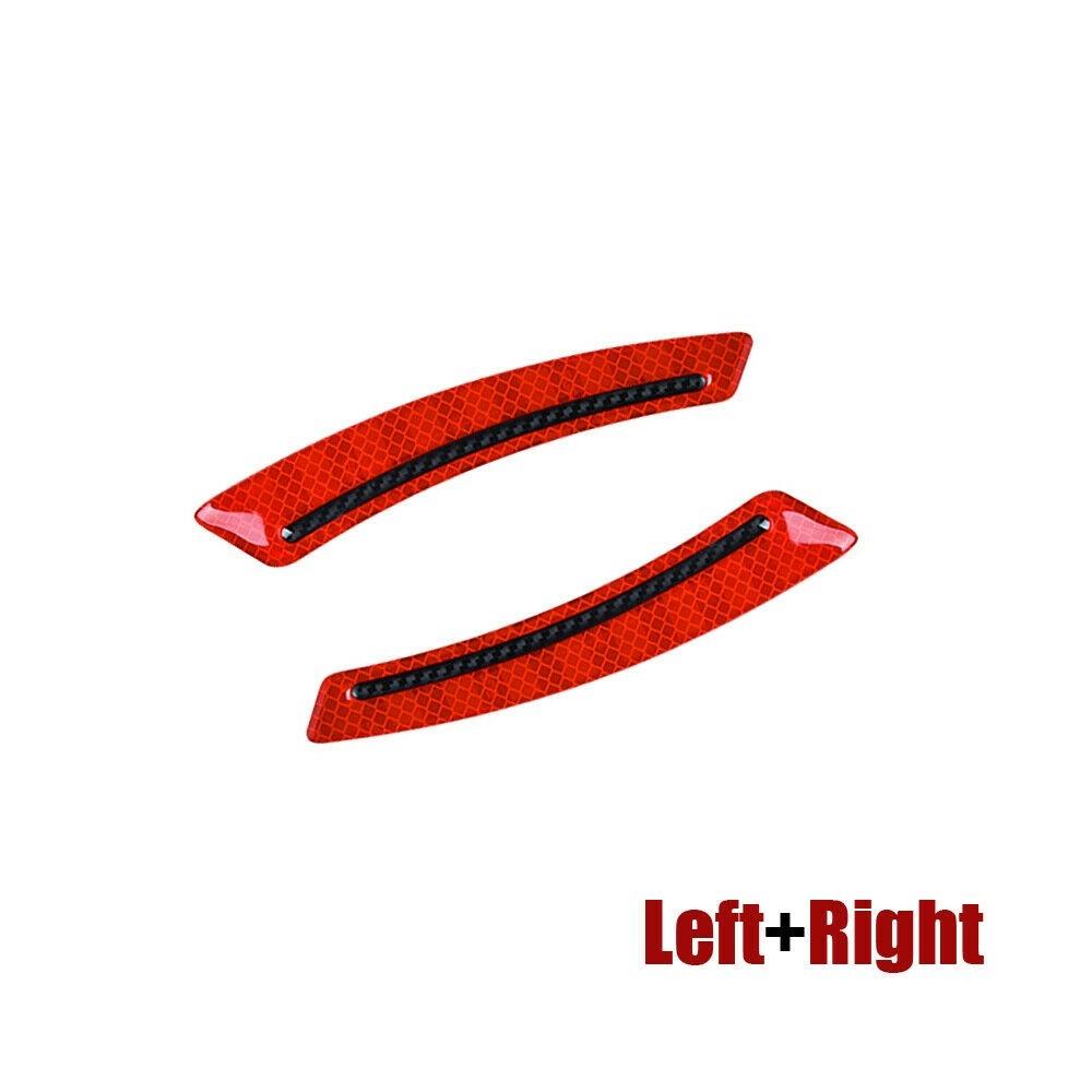 18.5*3.5cm Reflective Car Stickers 2Pcs Car Decals