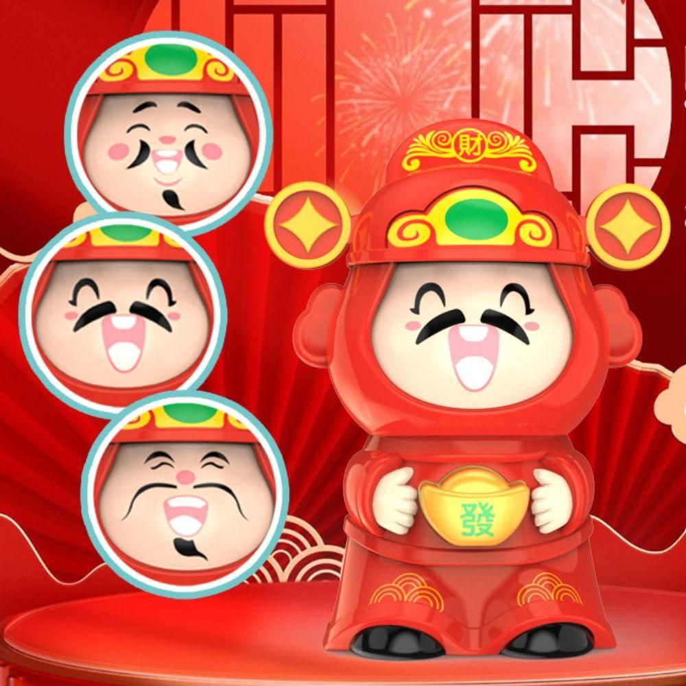 Игрушка для макияжа лица динозавра в китайском стиле, пластиковая игрушка для смены лица, подарки на день рождения для друзей