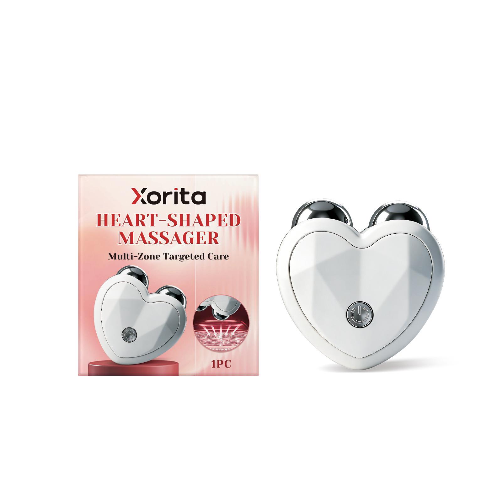 Xorita Heart-shaped Facial Care Device: Gentle, Hydrating Treatment for Soft, Radiant Skin - Compact & Convenient.