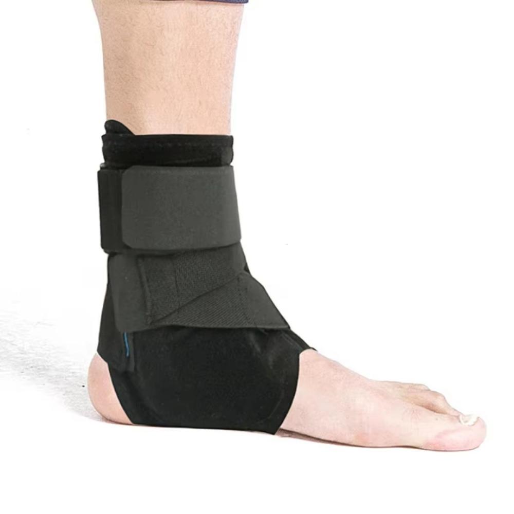 Ergonomic Design Ankle Support Wrap Adjustable Straps Foot Ankle Protector  Injury Recovery