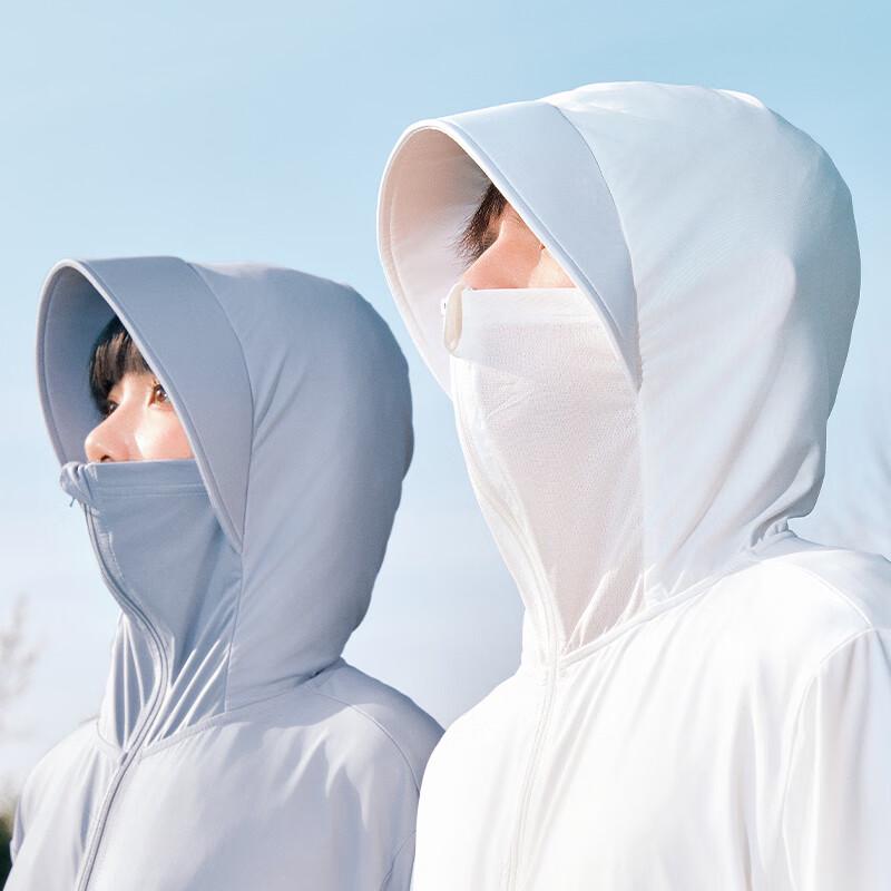 MINISO Men's Hooded Ice Silk Sun Protection Jacket UPF100+