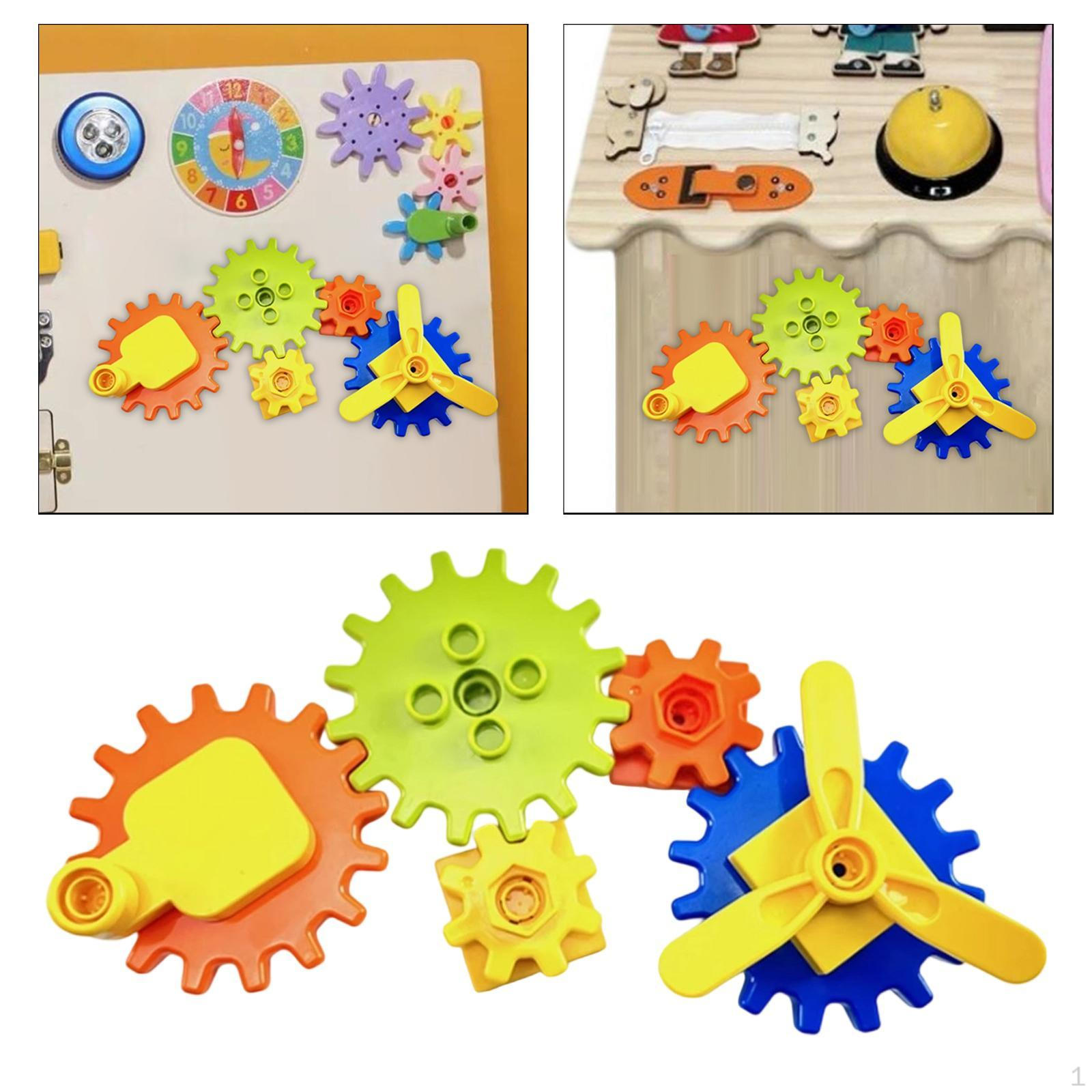 

Busy Board Parts Gearwheel Hand on Ability Games Early Educational Fine Motor Skill DIY Toy