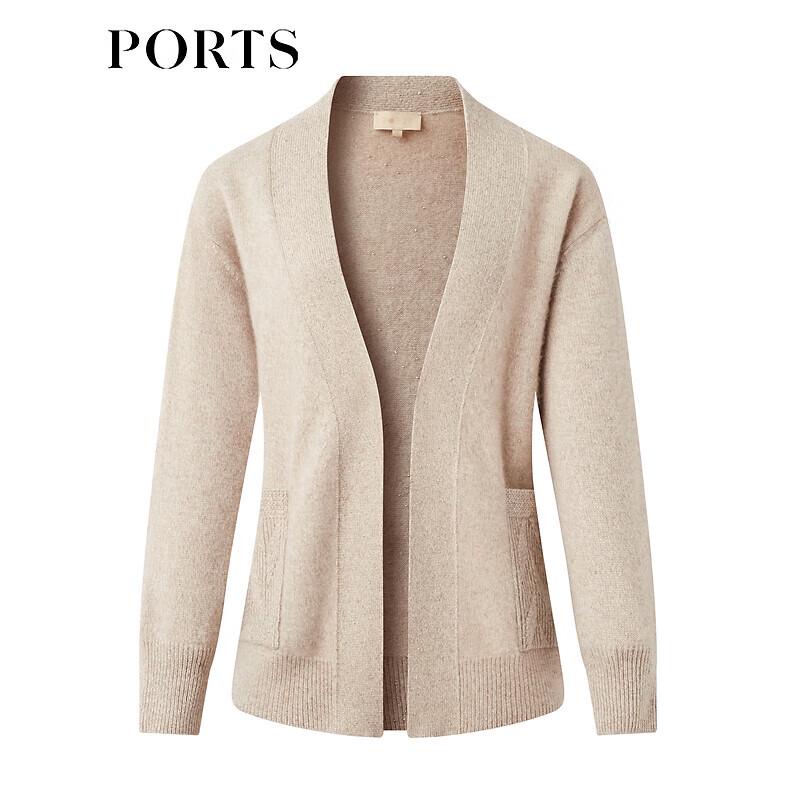 PORTS Women's Cashmere Blend Knit Cardigan LM9K046NZH007