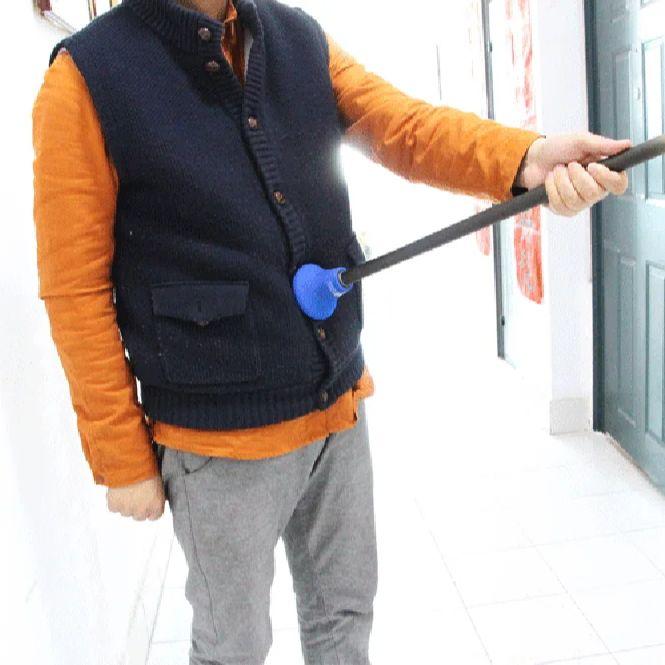 Attrezzatura di Supporto Canna da Pesca Morbida Antiscivolo Top Ventrale da Pesca Cintura da Pesca Porta Canna Supporto Stand Attrezzi da Pesca 2 Colori