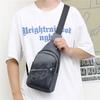 New outdoor men's breast bag casual fashion trend messenger bag camouflage large capacity chest bag