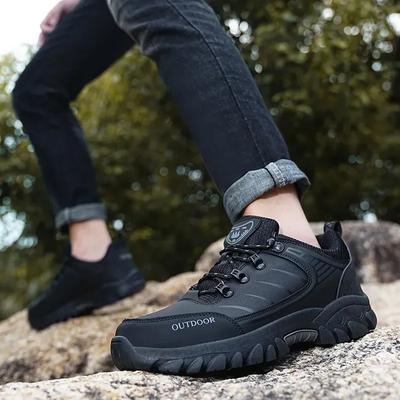 Fashion Men's Sneakers Waterproof Casual Sports Shoes Men's Boots Outdoor Low Top Hiking Boots Work Shoes Zapatillas Hombre Masculino