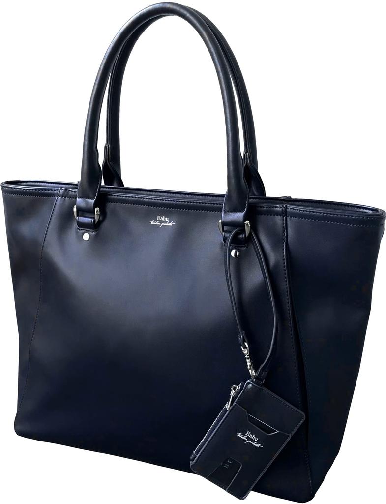 Large Capacity Business Tote Bag for Men and Women, Perfect for Commuting, School, and More, Freestanding Design, B4 Size, PC Storage, Gift Included,