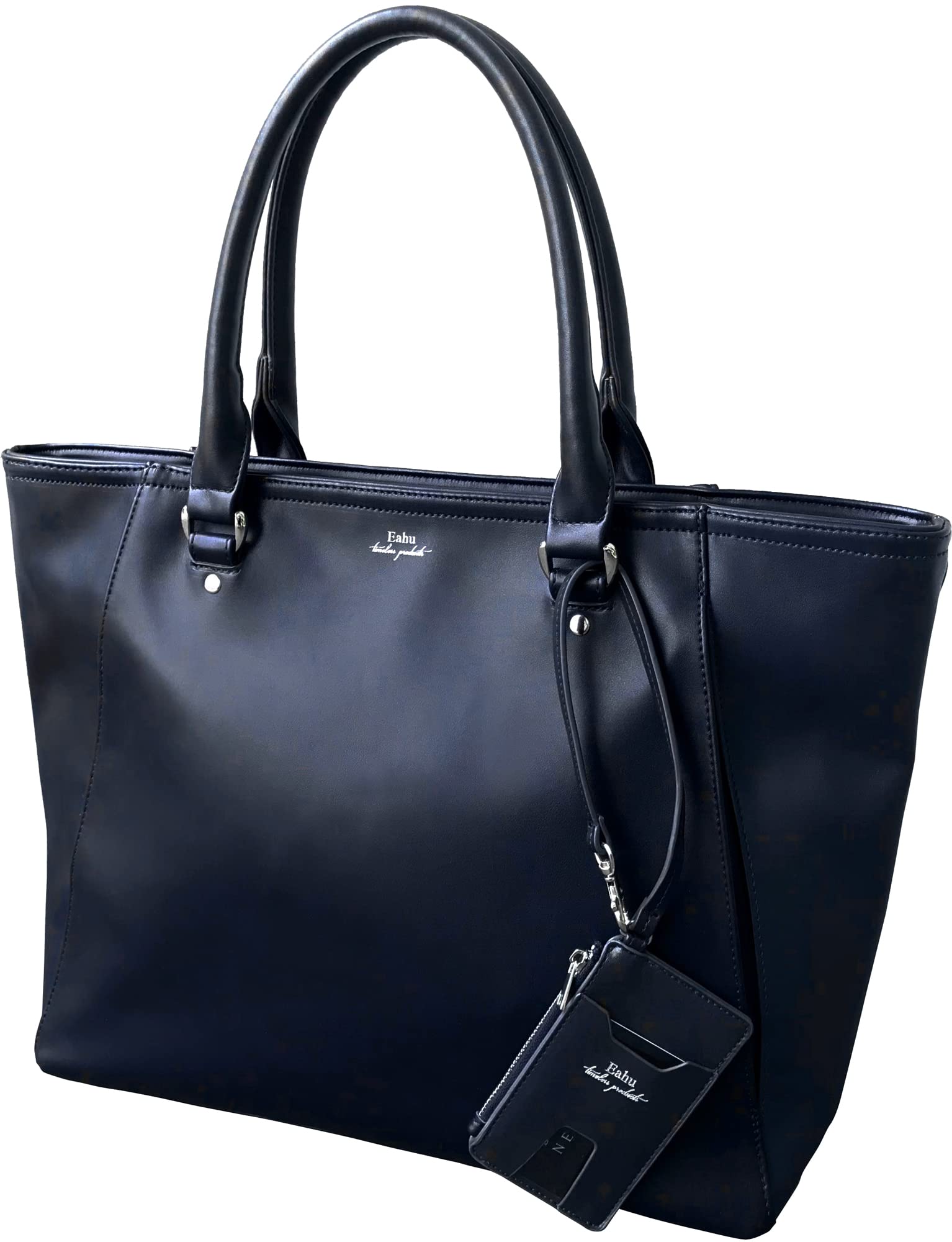 

Вместительная деловая сумка-тоут для мужчин и женщин, Идеально подходит для поездок на работу, учебы и многого другого, Самостоятельно стоящая конструкция, Формат B4, Отделение для ПК, Подарок в комплекте,