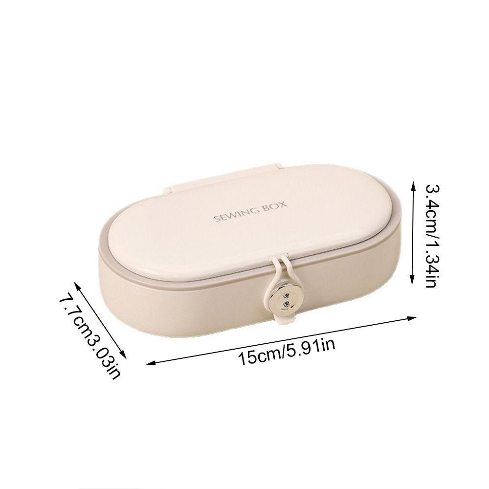DIY Sewing Kit with Sewing Box 16 Thread Colors Multifunctional Needle and Thread Kit DIY Apparel Sewing Supplies