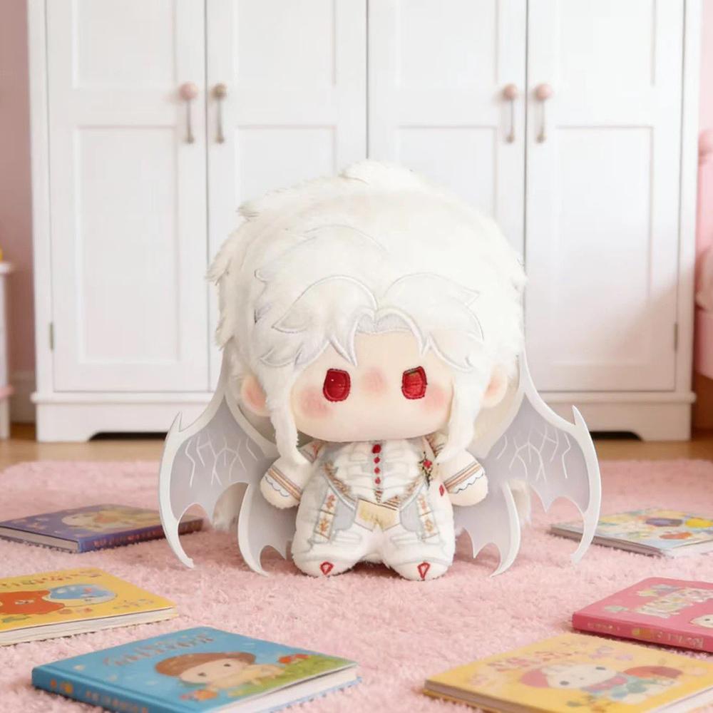 Love and Deep Space Sylus Plush Doll Pendant 10cm Anime Sylus Wing Cosplay Dolls Keychain Stuffed Toys Backpack Birthday Gift