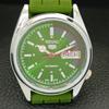 AUTOMATIC VINTAGE REFURBISHED SEIKO 5 6309A JAPAN MENS GREEN WATCH a441094-4 Sk-a441094