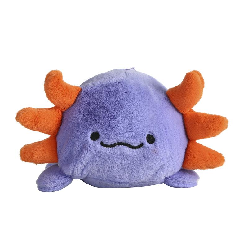 Cute Japanese Style Axolotl Plush Toy Keychain Pendant Kawaii Ocean Animal Doll Gift authentic authorized