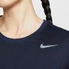 Nike Dri-Fit Team Legend Quick-Dry Comfortable Crew Neck Short Sleeve T-Shirt Women T-Shirts Obsidian IB8899-451