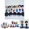 Exquisites 7-teiliges Set K-Pop Bangtan Boys Star-Figuren für einzigartige Dekoration
