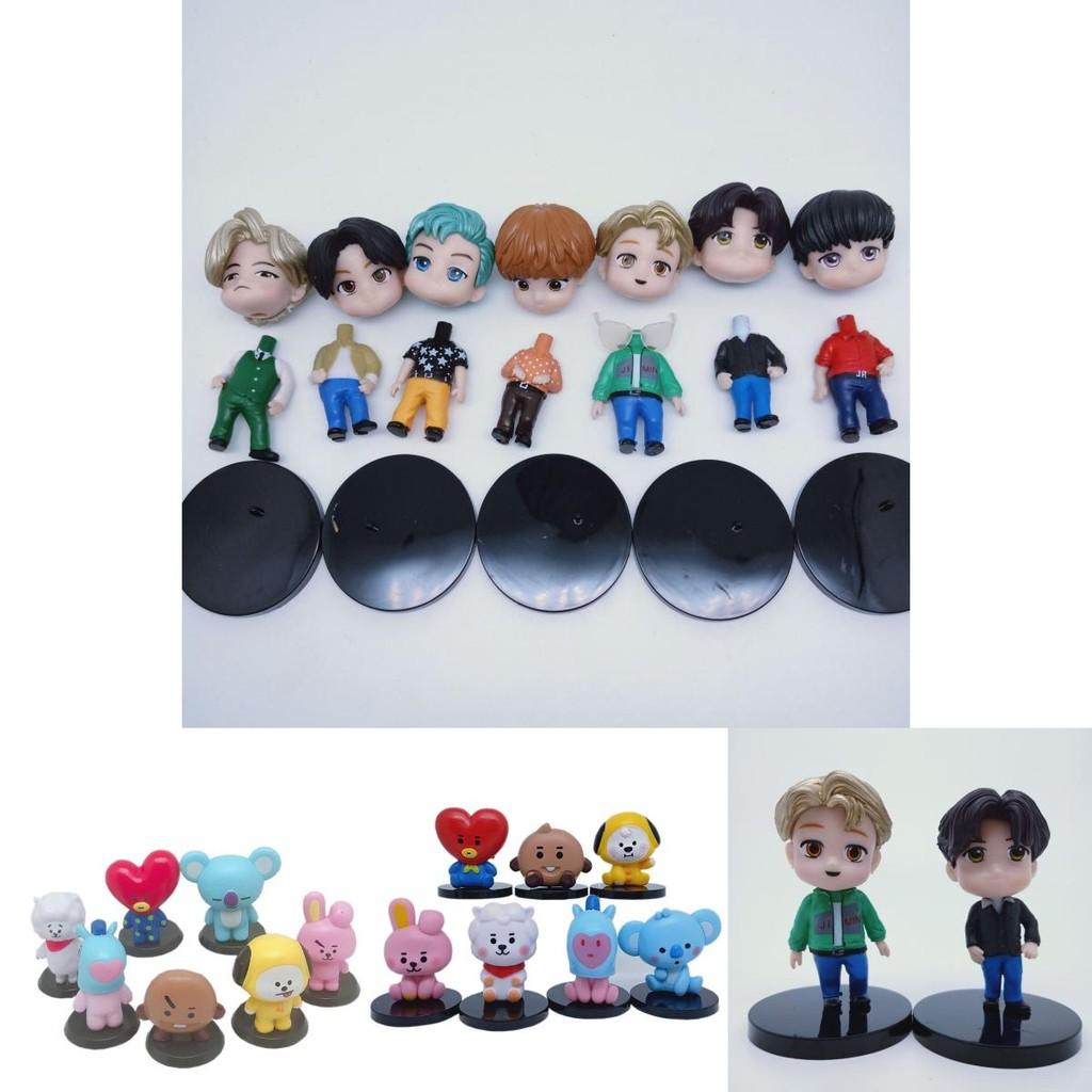 Exquisites 7-teiliges Set K-Pop Bangtan Boys Star-Figuren für einzigartige Dekoration