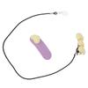 Hearing Aid Clip Light Yellow 3 Hearts Elderly Children"s Single Ear Hearing Aid Anti Lost Rope