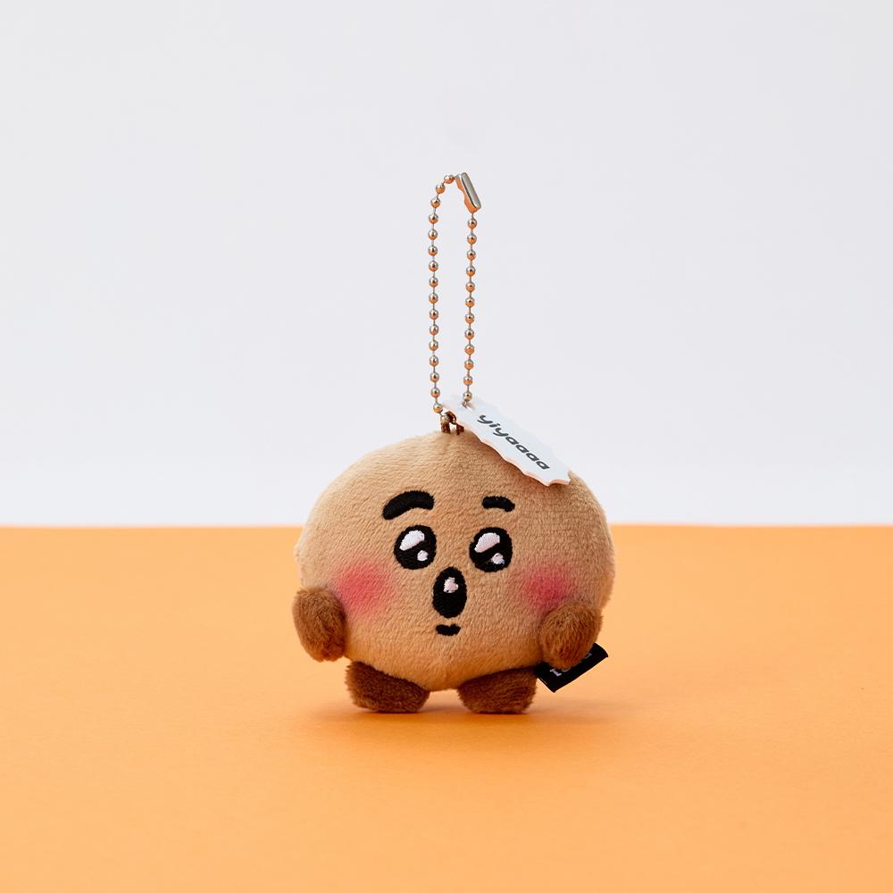 BT21 SHOOKY Today s Mood Adorable Plush Keychain