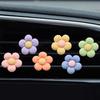 Car Flower Perfume Clip Floral Air Freshener Air Outlet Interior Decor Air Vent Flora Aromatherapy Clip Car Accessories Interior