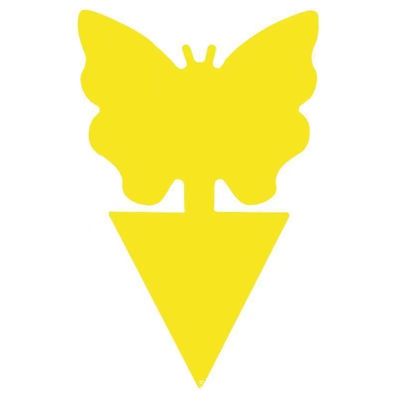 Insect Traps Protect The Plant Double Sided Gnat Traps Non-Toxic and Odorless Sticky Board Traps for Garden Plants Kitchen