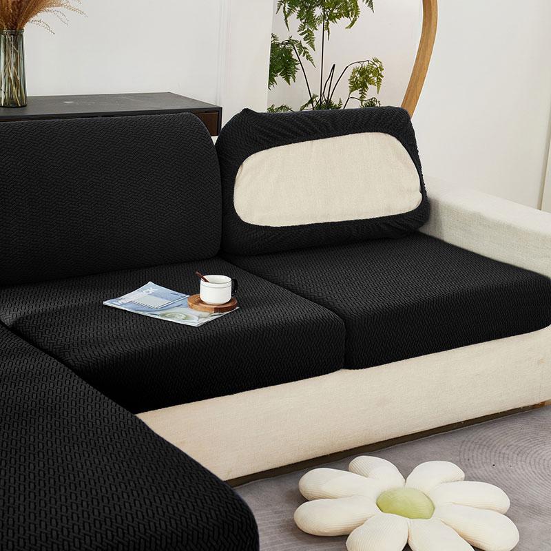 

Jacquard Elastic Sofa Cover For Living Room Adjustable Couch Cover Removable Washable Sofa Cushion Cover Protector Slipcover Nomal S