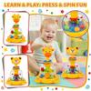 Puzzle Pressing, Rotating, Jumping Ball, Children's Early Education Toy, Rolling Ball, Baby Attention Training,