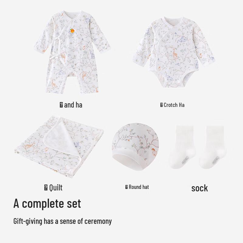 YEEHOO Baby Newborn 5-Piece Gift Set
