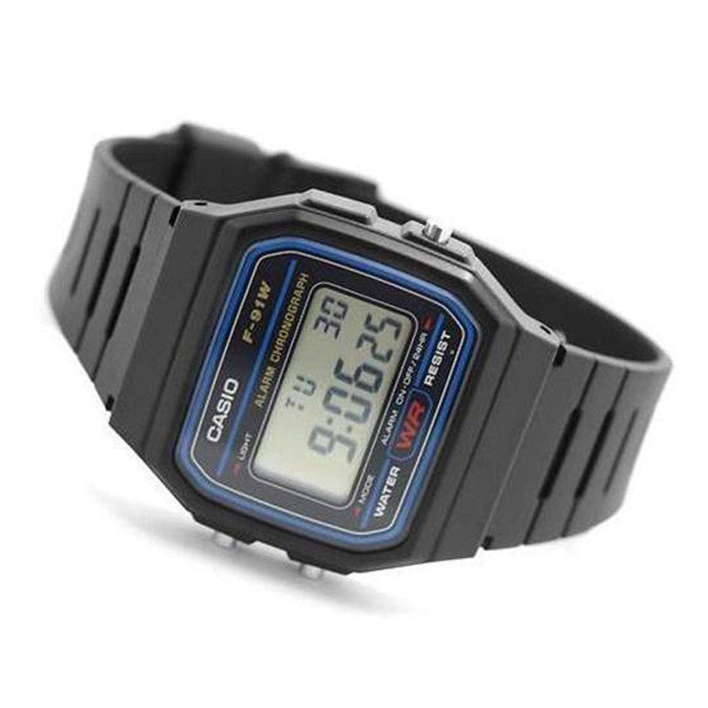 Casio Standard Digital Watch F-91W-1 [Parallel Import]