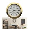 Stylish 55mm Clock Insert DIY Movement Round Clock Head Inlaid Reliable Time Display, Suitable for Various Settings