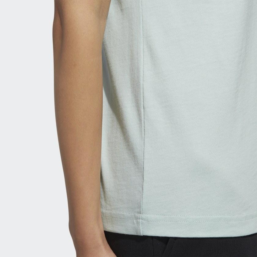 (WMNS) adidas Adi International T-Shirt Asia Sizing 'Teal' Women's FM6159