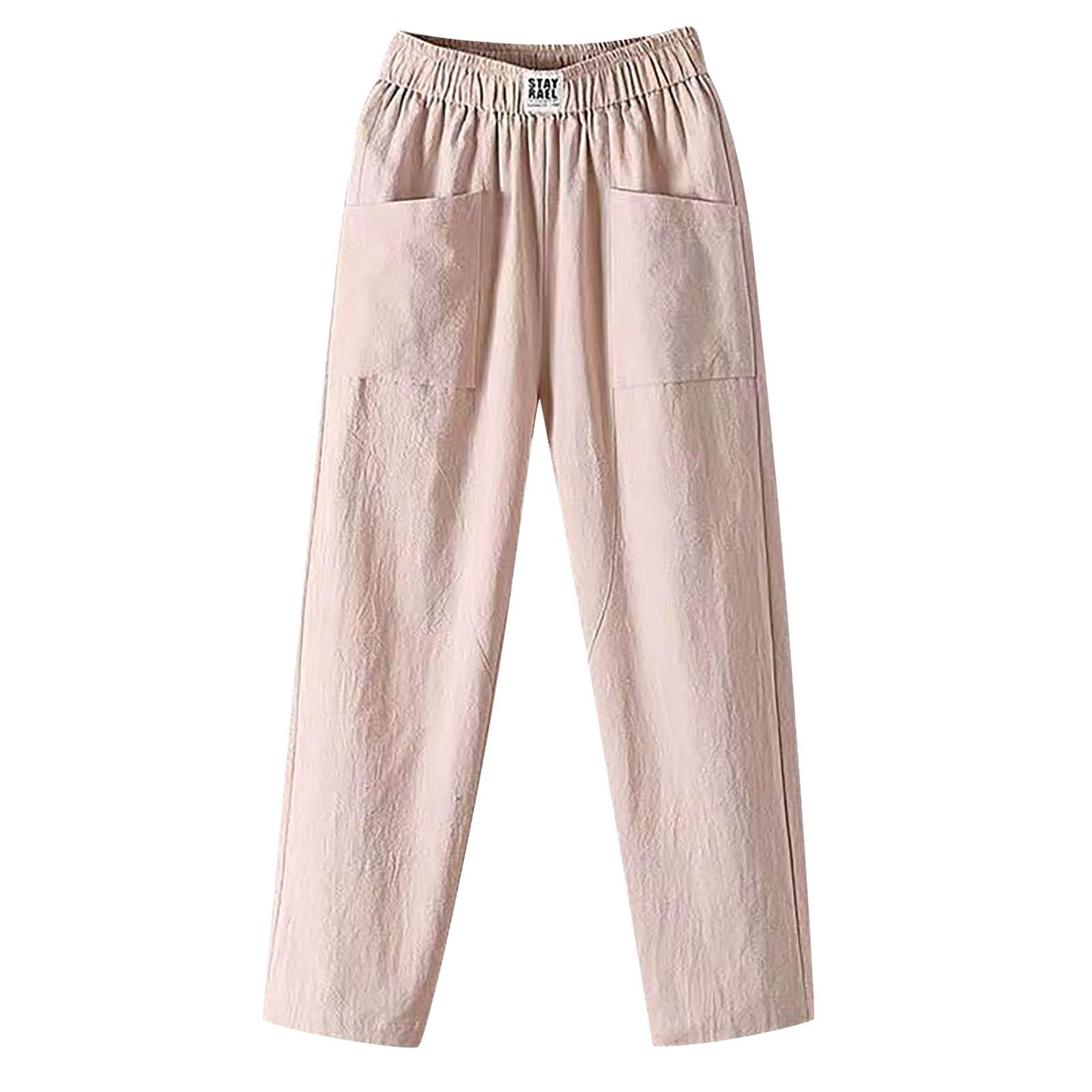 

Women s Straight Pants Fashion Casual Pants Nine Point Harlan Pants XXXL чорний