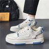 Men's Color Block Sneakers Non-slip Platform Casual Skate Shoes Fashion Streetwear Footwear