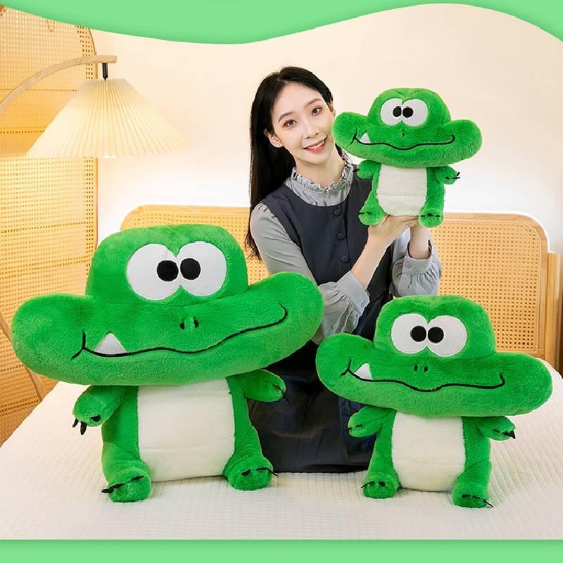 Green Crocodile Plush Toy Cute Soft Doll Children Room Decoration Birthday Gift