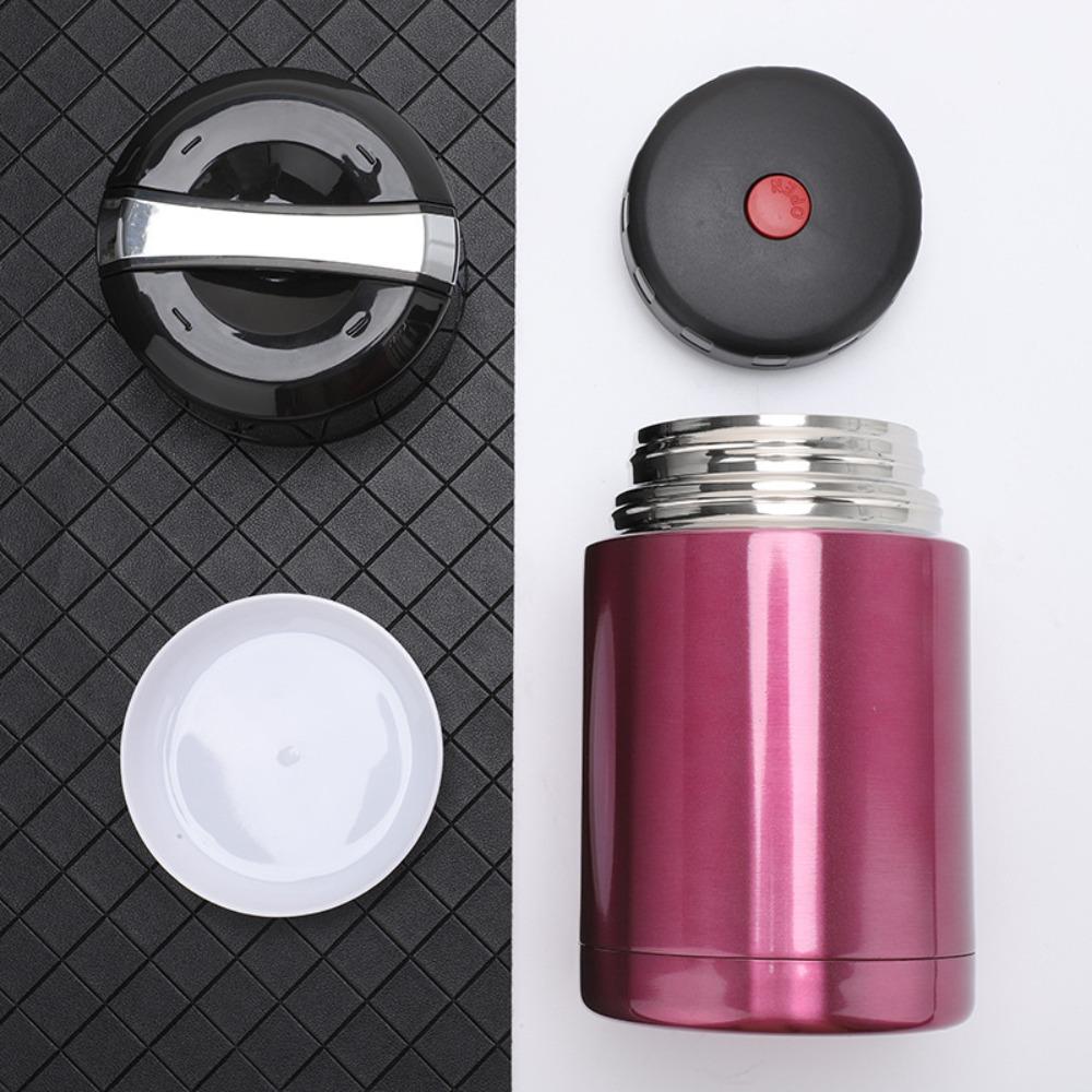 Large Capacity Thermos Food Container 800ml Vacuum Flask Breakfast Cup Insulated Soup Jar  Porridge